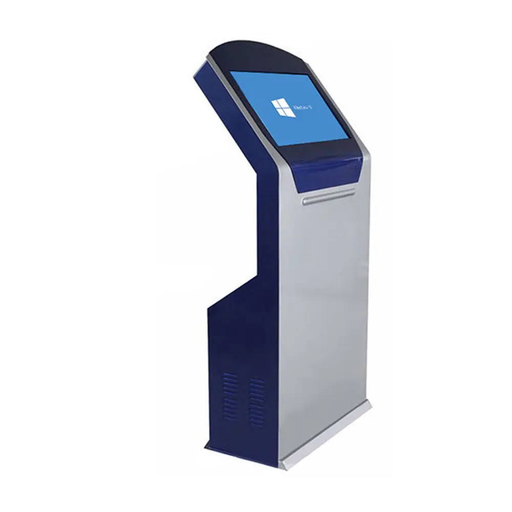19 pouces kiosque d'hôtel auto-check-in à écran tactile kiosque Renseigner système de gestion