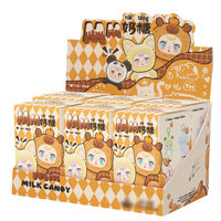 Mignonne poupée en peluche PVC en forme d'animal, bonbon au lait MM, porte-clés de sac, ornement suspendu, figurine de bureau, jouet de collection, cadeau, échelle 1/6