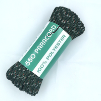CA004C Tali Paracord 550 Kamuflase Warna-warni Ramah Lingkungan 4mm Kekuatan Tinggi, Produsen Menyediakan Tas Grosir Berkualitas Tinggi