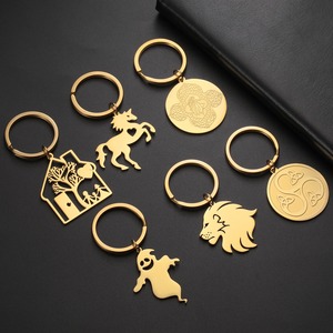 Llavero de Acero Inoxidable Kefeng para Mujer, Diseño de Fantasma, Joyería HipHop, Amuleto Sobrenatural, Regalo Metálico para Fiesta de Halloween - Product Image 2