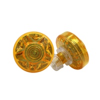 Lampes LED RGB préprogrammées 60 mm 1-16 IP65 avec 24 LED pour parcs à thème et manèges, corps en plastique transparent