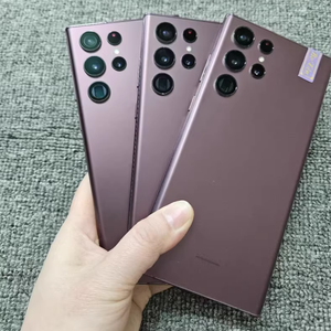 Vente en gros de smartphones <span class=keywords><strong>S22</strong></span> <span class=keywords><strong>Ultra</strong></span> 5G <span class=keywords><strong>128</strong></span>/256 Go débloqués, état d'occasion, écran OLED 6,8 pouces, système d'exploitation US - Product Image 1