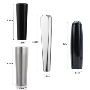 Cá nhân bia xử lý nhà Brew gỗ khắc tap xử lý, tái sử dụng bảng đen DIY Craft bia vòi xử lý bar trang trí nội thất - Product Image 2