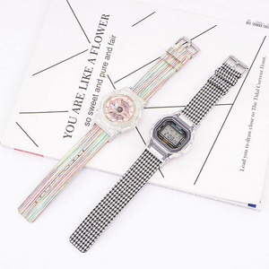 Bracelet de montre tendance en gros pour femme, bracelet de rechange en nylon et toile de 16 mm pour montres <span class=keywords><strong>Casio</strong></span> DW5600 GMA-S110 - Product Image 5