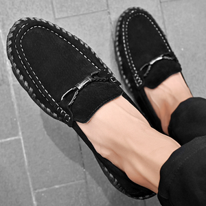 Mocassins Souples pour Homme, Chaussures de Conduite en Daim, Bateaux de Luxe, Chaussures Décontractées en Cuir Véritable pour Homme, Mocassins de Marche – Approvisionnement d'Usine - Product Image 6