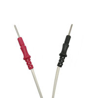 Câble de connexion externe temporaire pour pacemaker 2P, rallonge de pacemaker, connecteur banane 4 mm vers connecteur à broches 2,0 mm
