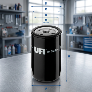 สำหรับไส้กรองน้ำมันเชื้อเพลิงสำหรับ UF24.323.00-อิตาลี - Product Image 3