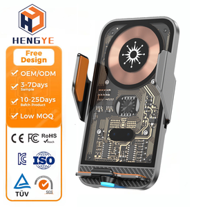 Support de téléphone de <span class=keywords><strong>voiture</strong></span> de charge sans fil universel Portable <span class=keywords><strong>chargeur</strong></span> inductif sans fil bobine USB Micro chargeurs - Product Image 1