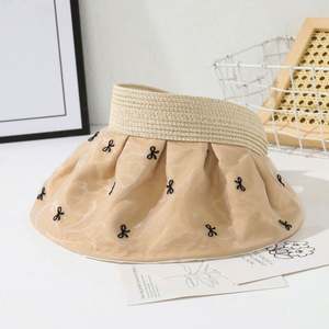 Casquette de soleil unisexe respirante pour sports d'été en plein air, visière tendance anti-UV à dessus creux, vente en gros - Product Image 5