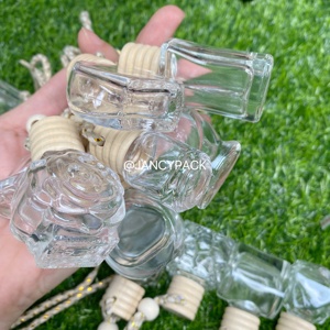 6/8/10ML Mobil Outlet Udara Freshener Diffuser Botol Klip Parfum Kosong Botol Liontin Minyak Esensial Mobil Parfum Gantung - Product Image 4