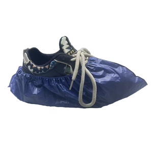 Penutup Sepatu Sekali Pakai CPE Tahan Air dan Tahan Gesekan Pelindung Lingkungan - Product Image 1