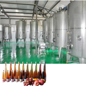 Dây chuyền sản xuất giấm táo thiết bị chế biến rượu vang trái cây Nhà Máy Giá APPLE CIDER dây chuyền chế biến - Product Image 5