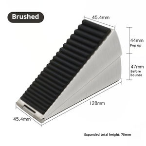 פרימיום דלת חובה כבדה ללא החלקה גומי וסגסוגת אבץ עובד בחוזקה על כל פקק דלת טון ברונזה - Product Image 4