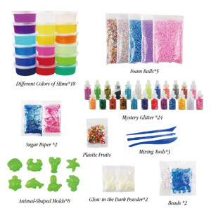 สไลม์เนื้อนุ่มใสสีสันสดใส กลิ่นหอม บรรเทาความเครียด ลดราคาพิเศษ - Product Image 2