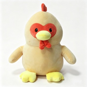Peluche de poulet personnalisée, peluche de poulet en peluche, peluche de poulet de ferme, jouet de poulet mignon - Product Image 3