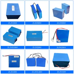 Customized 18650 21700 32700 Battery Pack 12V 24V 36V 48V 60V 72V 4Ah 6Ah 8Ah 10Ah 20Ah 30Ah 40Ah 200 Lithium Ion Li Ion Battery