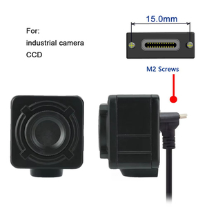 <span class=keywords><strong>Cable</strong></span> de Datos USB 3.1 Tipo-C en Ángulo con Doble Bloqueo de Tornillos a USB 3.0 Estándar de 90 Grados para Cámaras RealSense R200 SR300 D415 D435 - Product Image 2