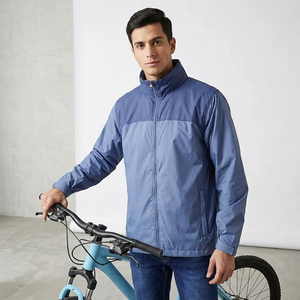 Chaqueta Cortavientos para Hombre, Colores Contrastantes, Transpirable, Precio al por Mayor, Chaqueta Cortavientos Totalmente Personalizable para Hombre - Product Image 1
