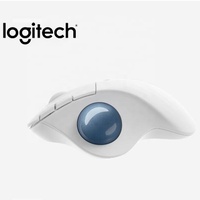 Souris sans fil Logitech ERGO M575s 3D Mini Trackball avec rétroéclairage LED Noir/Blanc