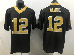 卸売アメリカンフットボールジャージー在庫アメリカンジャージー #4カーニューオーリンズセインツカスタム刺繍サッカージャージー - Product Image 3