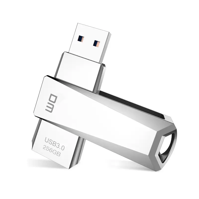 Customized Metal Swivel 3.0 usb Flash Drive 16gb 32gb 64gb 128gb 256gb With OEM Logo PD112