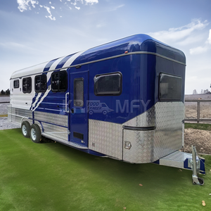Customized Australian Standard Luxury 2 Horse Trailer with Solid Rubber Tires and 2000kg Load Capacity for Horse <b>Float</b> Transport - Product Image 6