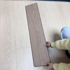 Revêtement de sol SPC à clipser 5 mm, aspect <span class=keywords><strong>bois</strong></span> noyer clair, installation rapide, projet commercial WYRAX - Product Image 4