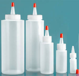 MAYSURE Bouteilles en PEHD pour sauce piquante, salade, poivre, chocolat chaud, 60ml Flacon compte-gouttes rond en plastique PE-BD avec bouchon Yorker - Product Image 4