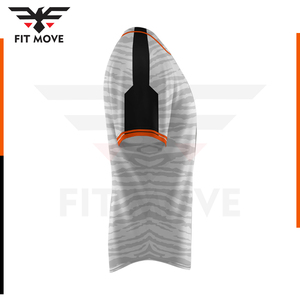 Maillot de Baseball personnalisé pour hommes, haut respirant et pas cher, tenue de sport avec 2 boutons par Sublimation, vente en gros - Product Image 3