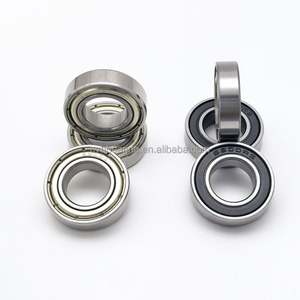 Rodamientos Sellados de Goma Negra 6800-2RS, Rodamiento Rígido de Bolas 6800RS 10x19x5mm, Rodamiento de Buena Calidad 61800 con GCR15 - Product Image 1