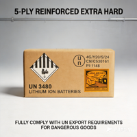 Carton en fibre de verre 4G personnalisé pour l'international ; Carton d'emballage pour le transport de marchandises dangereuses certifié UN
