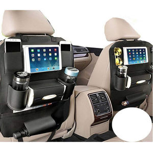 2025 nueva llegada organizador de respaldo de asiento de coche de cuero Pu para coches universales - Product Image 1