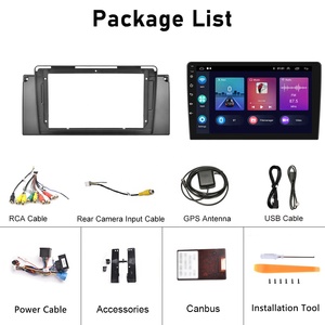 Radio stéréo pour voiture <span class=keywords><strong>BMW</strong></span> <span class=keywords><strong>E53</strong></span> 1999-2005 Carplay Android Auto GPS WiFi 9 "Pièces détachées automobiles Radio Android <span class=keywords><strong>2</strong></span> <span class=keywords><strong>Din</strong></span> (stock EU/US/UK) - Product Image 6
