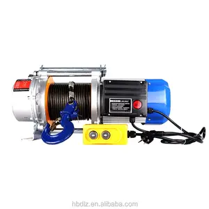 High Quality Electric Cable Small Hoist Winch Factory Lift Mini Portable Mobile Winches Pure Copper