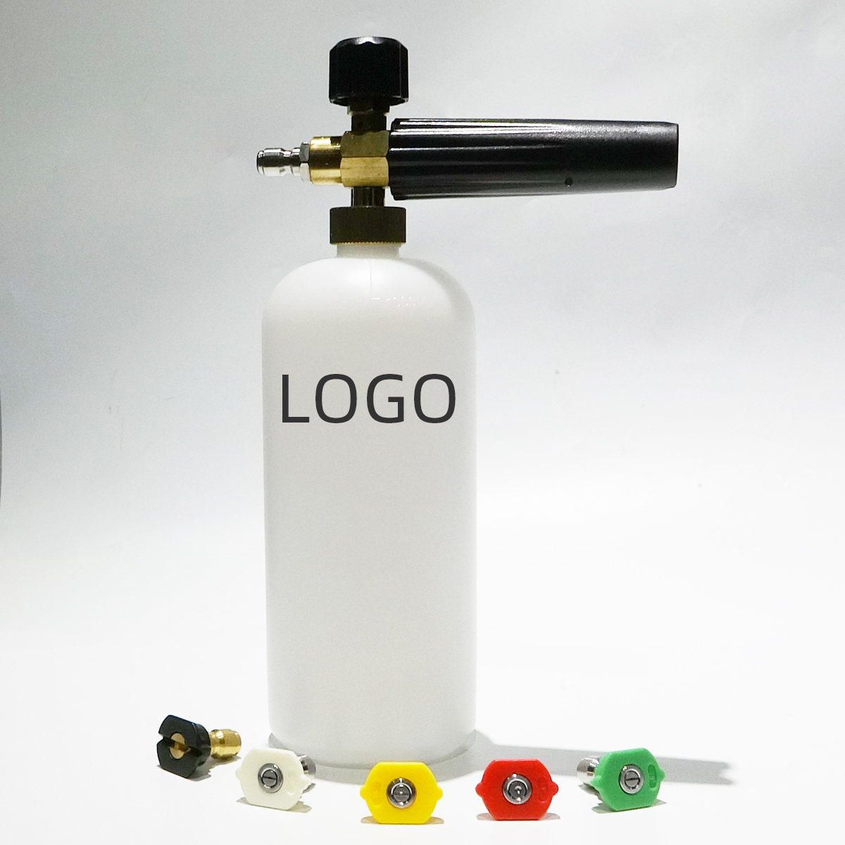 Регулируемая мойка для автомойки, пистолет-распылитель для снега, насадка для мыльной пушки с быстрым разъемом 1/4 дюйма