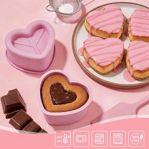 Nuevo Molde para Pastel en Forma de Corazón para el Día de San Valentín, LFGB Platinum, Antiadherente, Libre de BPA, de Silicona, para Pasteles de Mousse - Product Image 4