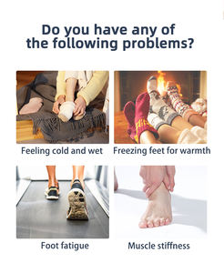 Plâtre pour les pieds Patchs chauffants à l'armoise apaisants Soulager les pieds douloureux fatigués et la raideur musculaire Compresse à chaud efficace - Product Image 5