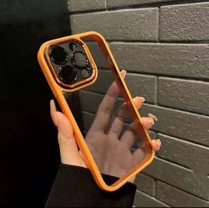 เคสซิลิโคนใสแบบนิ่มสำหรับ iPhone 11 12 13 14 15 16 Pro Max X XS XR 7 8 Plus SE ป้องกันแรงกระแทก ฝาหลังแข็งใส - Product Image 2