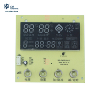 Carte de commande PCBA pour chaudière électrique, panneau à boutons pour application WIFI, conception de carte de circuit imprimé PCB, ODM OEM
