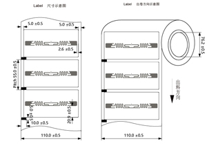 Quản lý kho hàng chất lượng cao, theo dõi nguồn hàng thụ động thông minh bằng nhãn RFID UHF 9640 H9 - Product Image 3