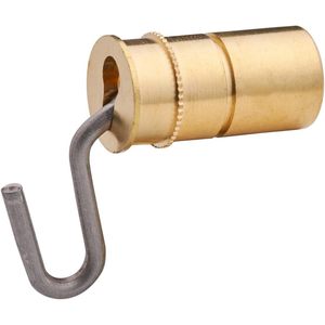 Anclajes de latón Swimcare para cubiertas de piscina, 1.50 pulgadas de largo, con orificio para llave, para seguridad en piscinas, paquete de 10 - Product Image 2