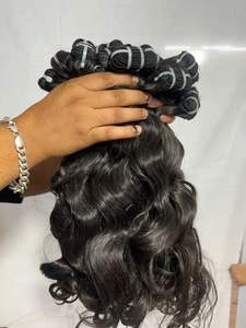 Extensiones de Cabello Natural Ondulado de 22 Pulgadas, Tejido a Máquina, Colección de la Mejor Calidad a Precio de Mayoreo - Product Image 3