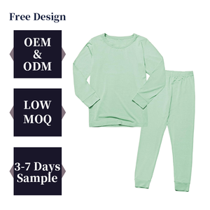 Conjuntos de ropa para niñas 2025, venta al por mayor, Conjunto de <span class=keywords><strong>pijama</strong></span> suave y cómodo para niños, exquisitos pijamas de manga larga para Otoño e Invierno para niños - Product Image 1