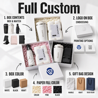 Coffret Cadeau d'Entreprise Personnalisé : Gobelet, Serviette, Parapluie – Logo OEM, Vente en Gros, Emballage Promotionnel Premium