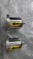 Filtre sanitaire en acier inoxydable 316L de qualité industrielle, filtre à air stérile 0,22 μm pour les industries biotechnologiques et agroalimentaires