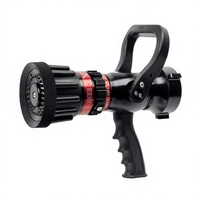 Buse de pulvérisation DC à débit réglable avec poignée, pistolet à eau de sécurité incendie pour système de protection contre l'incendie, fourniture d'usine