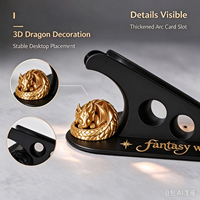 Repose-tête en plastique en forme de dragon imprimé en 3D Sleeping Dragon Kindle pour lit