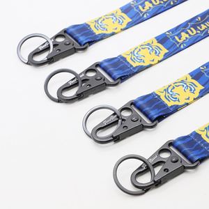 Custom Sublimation Print Team Mascot Logo Short Keychain Lanyard for Sports Clubs & Fan Merchandise - Product Image 2