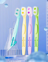 Nouvelle conception 2026 – Brosse à dents de voyage portable multifonctionnelle avec dentifrice intégré et double perles rafraîchissantes – Brosse à dents jetable