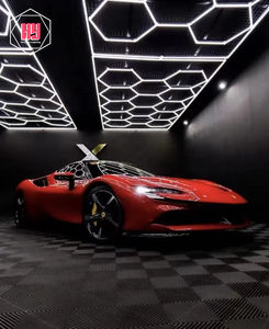 Đèn chiếu sáng chi tiết nội thất ô tô, đèn LED tuyến tính hình lục giác lắp trần, làm thủ công, dành cho việc kiểm tra nội thất xe hơi, làm sạch chi tiết trong hầm xe, thiếu hụt về nguồn cung. - Product Image 1